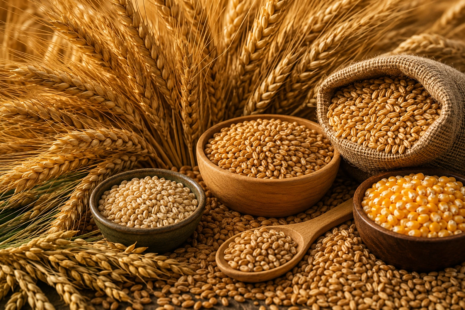 Wheat and other cereal seeds