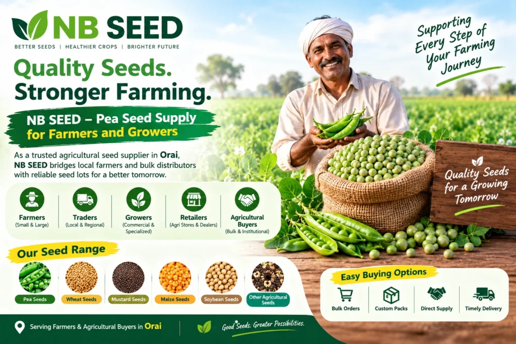 NB SEED – Pea Seed Supply for Farmers and Growers