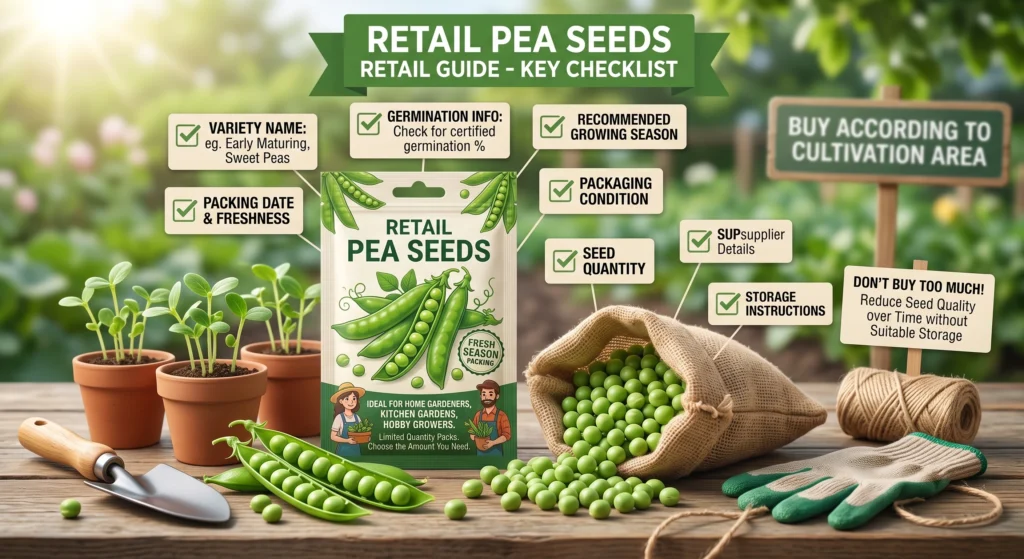 Pea Seeds Retail