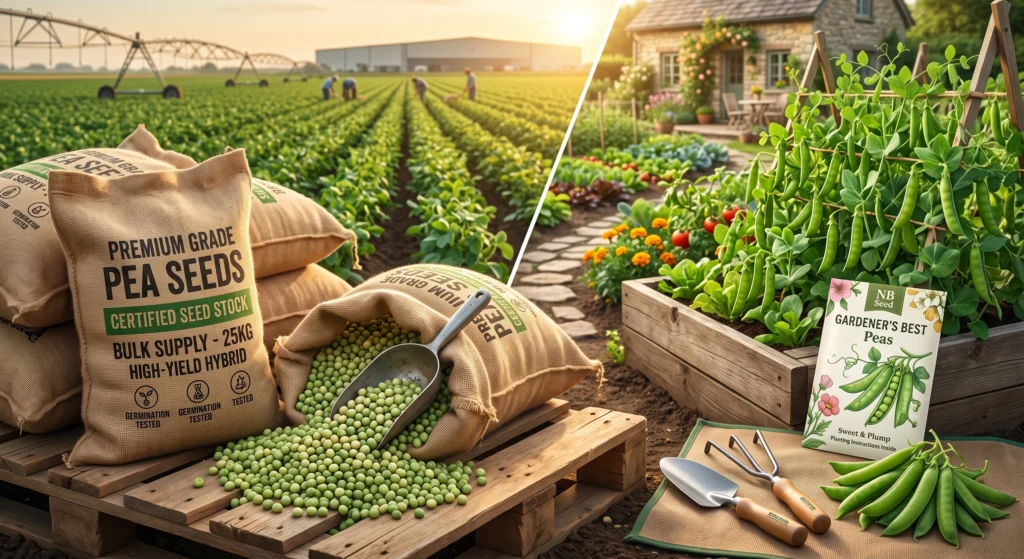 Why Buy Pea Seeds Wholesale & Retail from a Trusted Source?